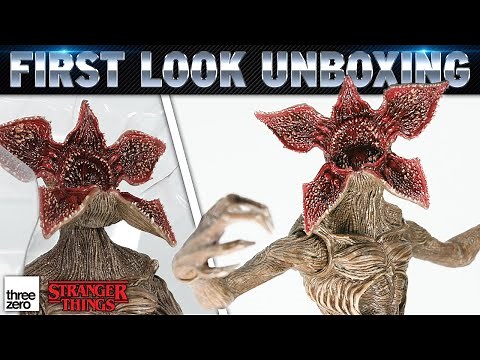 Threezero Stranger Things Demogorgon 1/6 Scale Figure Unboxing | First Look