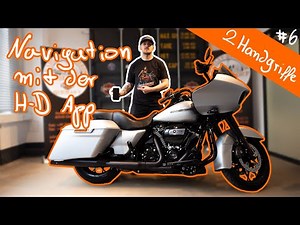 2 - Handgriffe - Wie stelle ich die Navigation mit der H-D App ein?