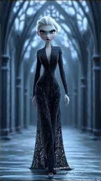 Disney Princess Gothic Transformation | Dark Royal Aesthetic Viral Edit 2025 #trending #shorts