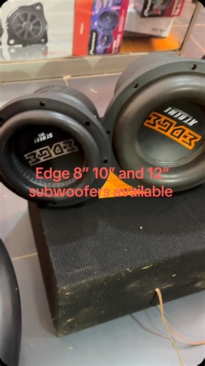 Edge subwoofers….8” 10” and 12” | Lee Audio Ltd