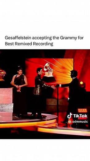 French electronic producer Gesaffelstein earned his first-ever Grammy at the 68th Annual Grammy Awards, taking home Best Remixed Recording for his dark, electric rework of Lady Gaga’s “Abracadabra.” Staying fully in character, he walked onstage in his signature black mask and gloves, said nothing, bowed, blew a kiss, and exited without a word. A rare moment where silence spoke louder than any acceptance speech, and a reminder that his presence alone is the statement. #edm #edmmusic #ladygaga #gr