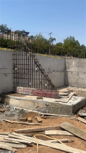 13K views · 162 reactions | Counterfort RCC wall construction at one...