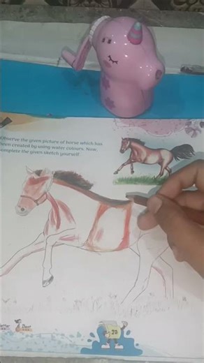 @ _I make a horse 🐎_@. _#in my drawing file