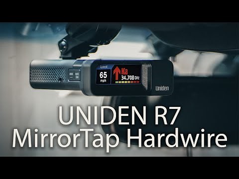 Ultimate Radar Detector Install - Uniden R7 & Mirrortap on Lexus GS350