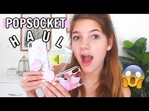 iPhone case and popsocket collection HAUL!