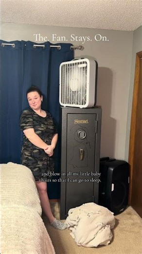 I will freeze. 🥶 I refuse to sweat in my bed. 😓 I will not turn that fan off. 😂