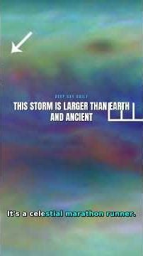 This storm is larger than Earth and ancient