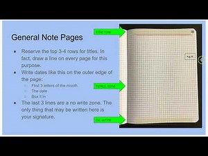 ENGINEERING Notebook Set Up