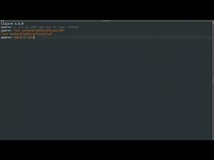 Clojure Basic part one 01