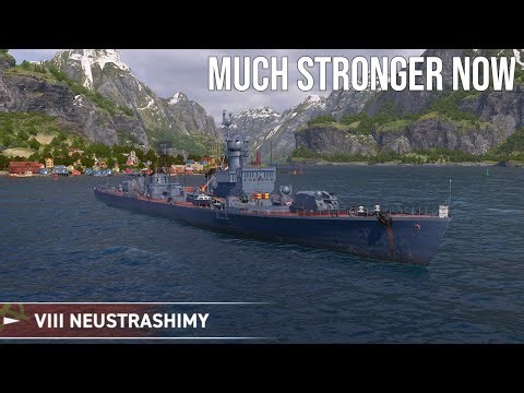 Neustrashimy Buff | World of Warships: Legends