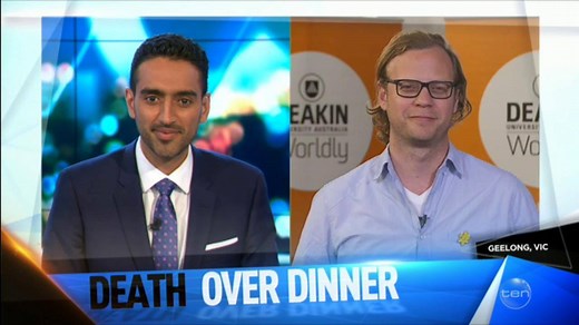 We discuss Death Over Dinner, the movement helping people talk about their end of life care wishes #TheProjectTV | The Project