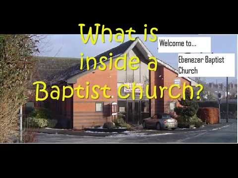 What's inside a Baptist church?