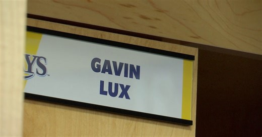 Gavin Lux joins Tampa Bay Rays spring training in Charlotte County