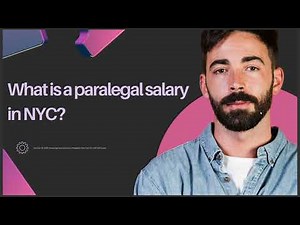 WHAT IS A PARALEGAL SALARY IN NYC