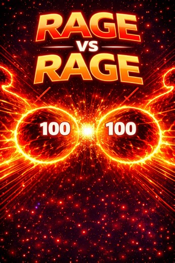 Sim Decides | No counters. No advantages. Just pure aggression. Rage vs Rage is a mirror match. Same power. Same 100 health. Same arena. When both... | Instagram
