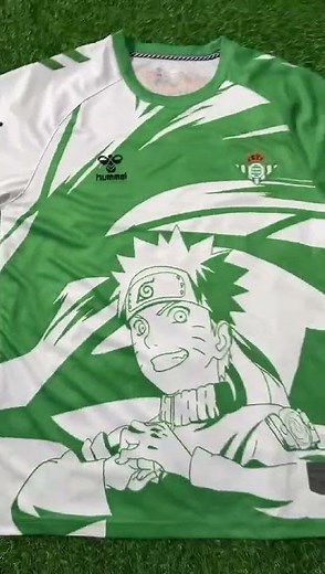 Real Betis 2025/26 Naruto Edition Jersey | Special Football Shirt