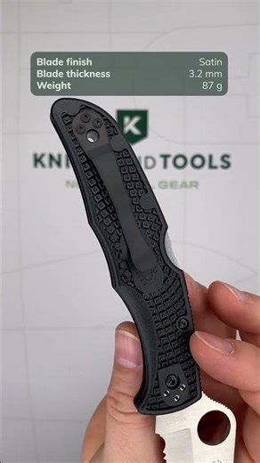 Spyderco Pacific Salt 2 C91SBK2 serrated pocket knife