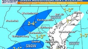 Winter Weather Advisory in effect Thursday evening through Friday morning