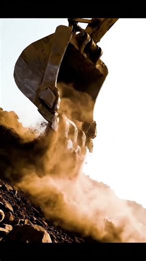 Heavy Duty Excavator in Action: Raw Power & Earthmoving! 🏗️