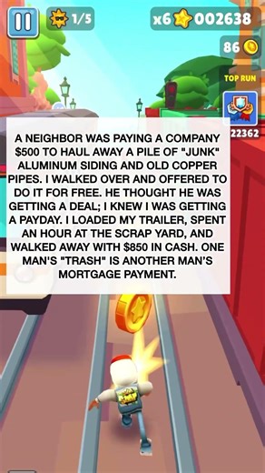 Why I offered to clean my neighbor’s yard for "Free" 🏗️