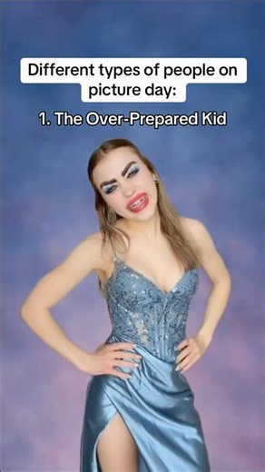 Different Types Of People On Picture Day #funnyvideo #pov #skit