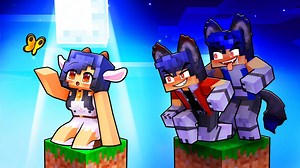 ONE SHEEP on a WOLF BLOCK in Minecraft #Minecraft #Aphmau | Aphmau Shuki