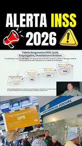 ## INSS 2026: Guia Completo - Novas Alíquotas e Valores! (Tabela Progressiva, MEI e Autônomos) 🚨 VÍDEO COMPLETO AQUI: https://youtu.be/GO_2ZwvirNk Descubra o que muda no seu bolso com o **Guia de Contribuições INSS 2026**! O novo **Salário Mínimo de R$ 1.621,00** atualizou todas as faixas salariais e bases de cálculo. Seja você Empregado CLT, Doméstico, MEI, Contribuinte Individual ou Facultativo, você precisa entender as novas regras para não perder direitos e planejar sua aposentadoria. ### �