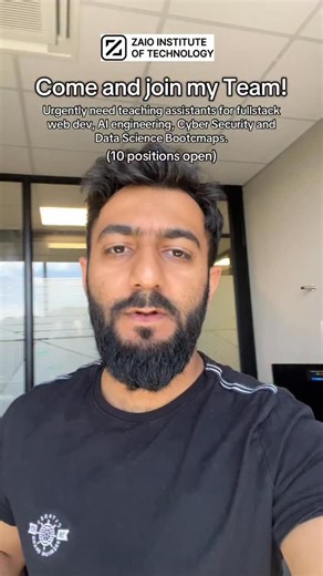 Zaio Institute of Technology is expanding and looking for passionate Teaching Assistants to join our team as we prepare for our January 2026 student intakes! 🎓 💻 Roles Available: • Fullstack / AI Teaching Assistant • Data Science Teaching Assistant • Cyber Security Teaching Assistant 💰 (12-month contract) 📍 Remote Role | Meaningful Impact If you love teaching, mentoring, and building real-world tech projects, we want you! 📩 link in bio to apply Let’s shape the next generation of African tec