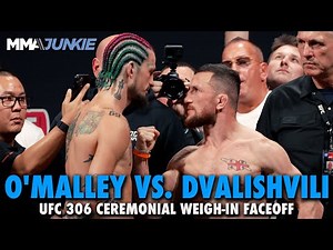 UFC 306: Sean O'Malley vs. Merab Dvalishvili Intense Final Faceoff For Title Fight | Noche UFC