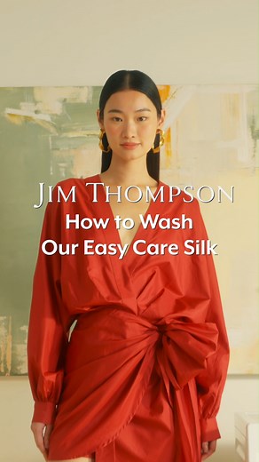 12K views · 110 reactions | Taking care of our silk attire has never been easier. With our Easy Care Silk technology, you can look your fabulous self by following these super-simple steps.⁠ ⁠ Explore our collection at www.jimthompson.com⁠ ⁠ #JimThompson #BeyondSilk | Jim Thompson | Facebook