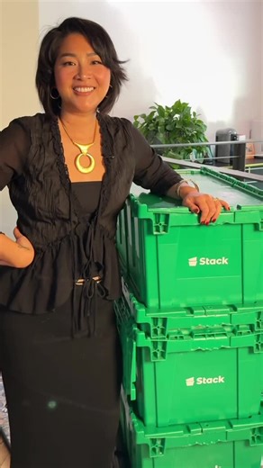 Stack - Moving Box Rental on Instagram: "The easiest way to move? Renting Stack boxes. No tape, no stress, no breaking down boxes after. #stackmoves"