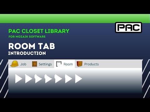PAC Closets - Room Tab - Intro