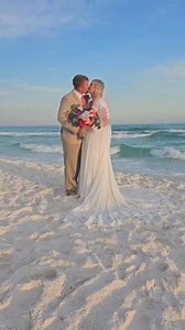 Ask us about our Simple Barefoot Beach Wedding package- perfect for a micro wedding, elopement or vow renewal!🥰💍🌹👣 @kmbeachweddings #microwedding #beachwedding #destinationwedding #foryou #beachvibes | Barefoot Weddings®