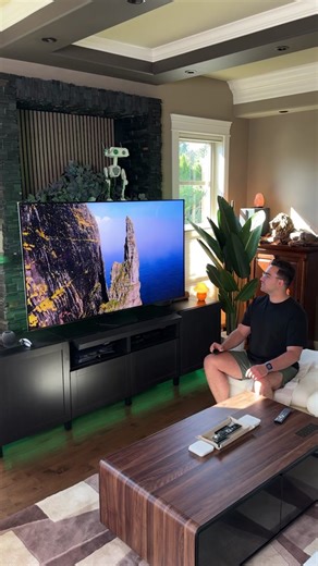 Meet the ultimate upgrade for my living room – the @Hisense Canada 75-inch U88N Mini-LED TV! 🎉 I mean seriously – can you guys even believe this vivid colour and picture quality?😅 From QLED technology delivering vivid colours to handling reflections like a pro, this TV is perfect for any space with lots of natural light. 🌞 Plus, it's a gamer’s dream with a 144Hz refresh rate. 🎮 Add Dolby Vision, Dolby Atmos, and built-in Google Assistant, and you’ve got the MVP of TVs! 🙌 See what makes it a