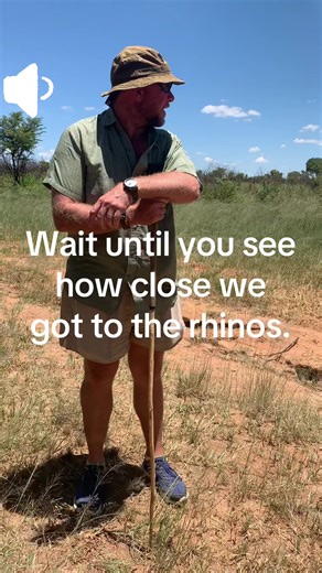 Chapter 5 — Walking beside wild rhinos in Zimbabwe 🇿🇼🦏 Still one of the most surreal moments I’ve lived. Would you do this? 👇 #mylifesofar #rhinos #zimbabwe #travelstory #africa