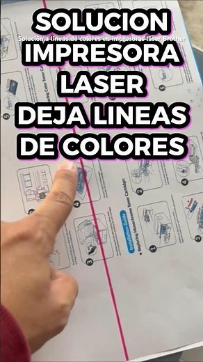 ✅👉Solution! Colored lines or marks on laser printer prints