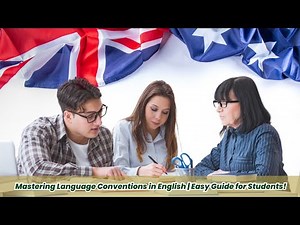 Mastering Language Conventions in English | Easy Guide for Students!