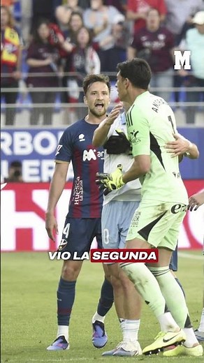 Historic punishment for Andrada for punching Pulido in the derby between Huesca and Zaragoza