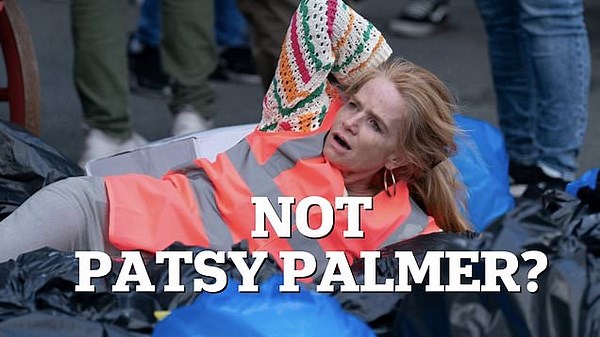Fans are now realising Patsy Palmer has a different name