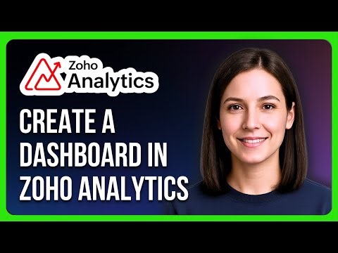 How to Create a Dashboard in Zoho Analytics