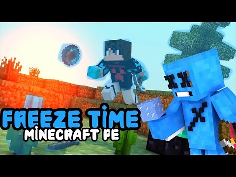 😱 MOD PARA DETENER EL TIEMPO EN MINECRAFT PE || COMO PARAR EL TIEMPO EN MINECRAFT PE || FREEZE TIME