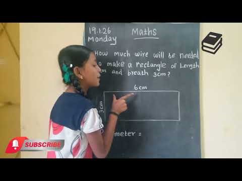 5Th standard #maths , #rectangle