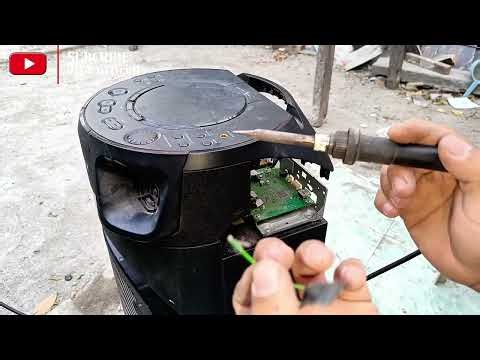 Sony Home Audio System MHC-V13 Over Current Blueetoth Speaker paano ayusin