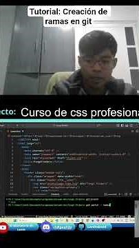 Crea ramas en git desde Visual Studio Code (Tutorial completo)