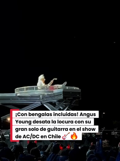 Angus Young Desata la Locura en Concierto de AC/DC en Chile