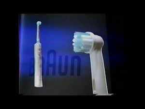 2000 Braun Oral-B 3D Toothbrush "Clean better than an ordinary toothbrush" TV Commercial