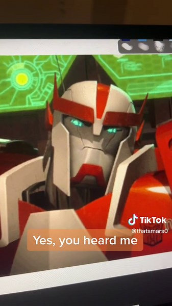A dare is a dare #transfomersprime #transformers #tfpratchet #tfpoptimus