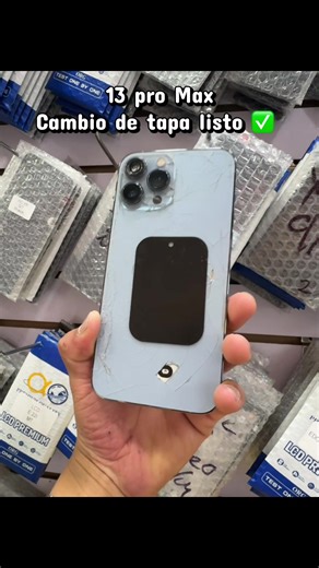 Reparación tapa iPhone 13 Pro Max