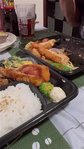 Dinner for tonight hokka hokka bento😋
