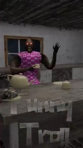 granny funny trol 😂 #shorts #horrorgame #gaming